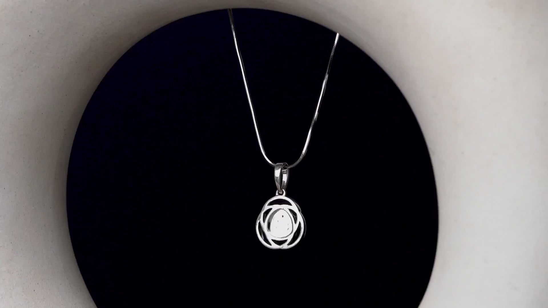 Maple Leaf Necklace, Sterling Silver Maple Leaf Pendant